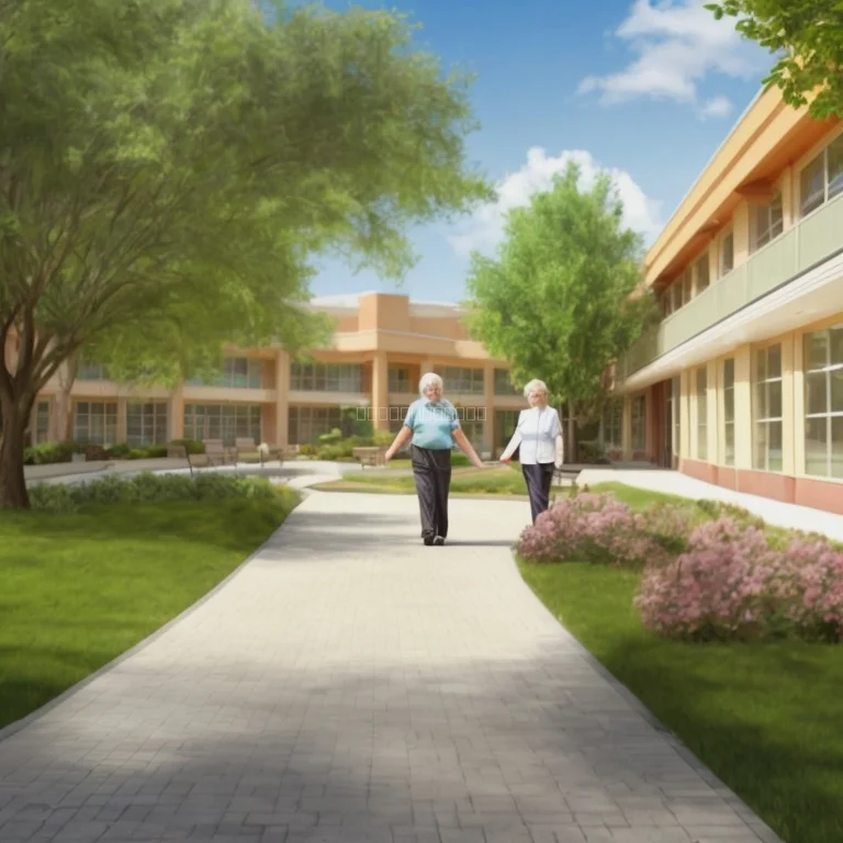 美しい自然に囲まれたリゾート外観